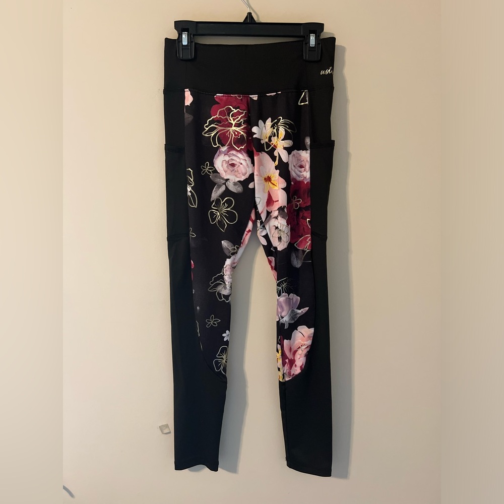 Girl’s Floral Leggings